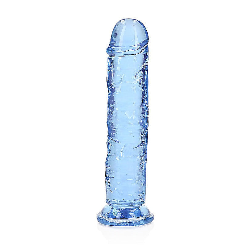 Straight 7 Inch Crystal Clear Dildo By Shots Toys - Realistic Dildos