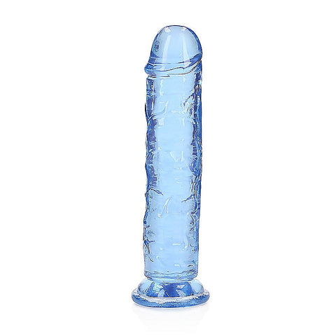 Straight 7 Inch Crystal Clear Dildo By Shots Toys - Realistic Dildos
