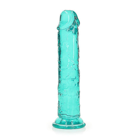 Straight 7 Inch Crystal Clear Dildo By Shots Toys - Realistic Dildos