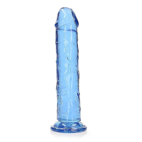 Crystal Clear 9 Inch Straight No Balls Dildo By Shots Toys - Realistic Dildos