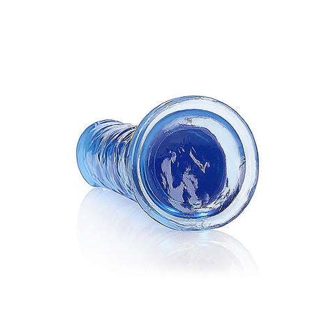 Crystal Clear 9 Inch Straight No Balls Dildo By Shots Toys - Realistic Dildos