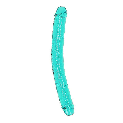 Crystal Clear 13 Inches Realistic Double Dong By Shots Toys - Double Ender