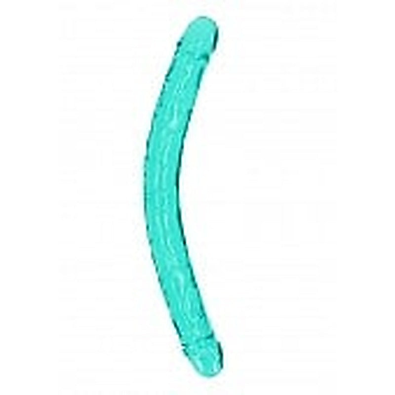 Crystal Clear 18 Inches Realistic Double Dong By Shots Toys - Double Ender