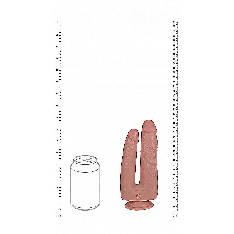 Realrock Ultra Realistic Skin Double Trouble Dildo - Realistic Dildos