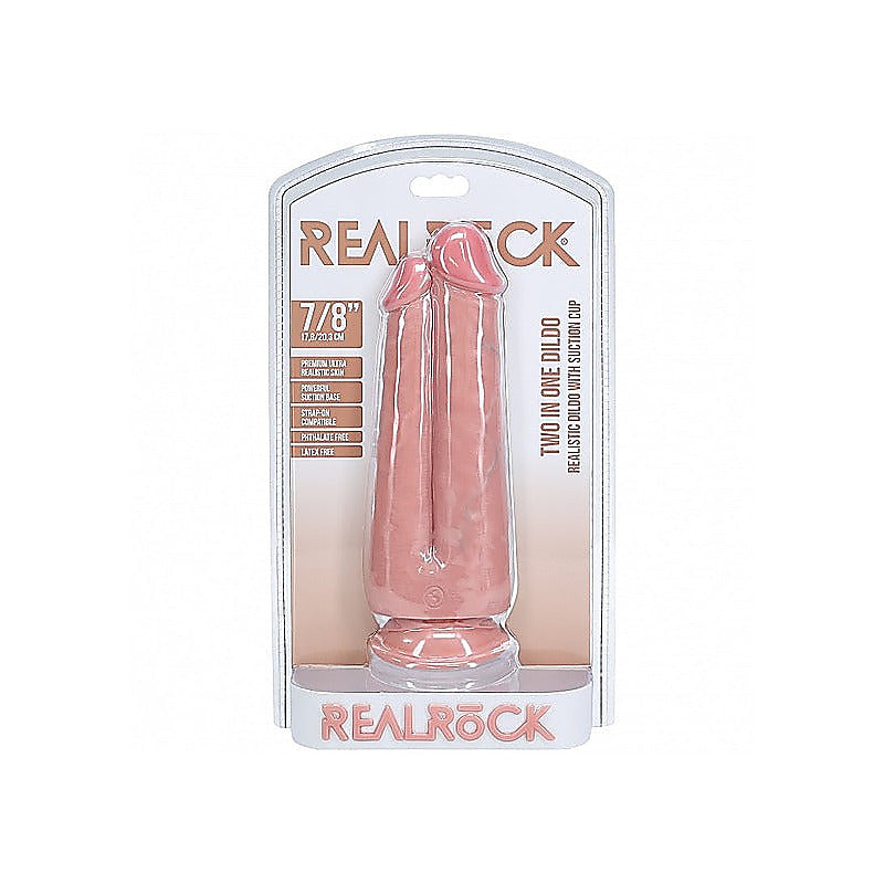 Realrock Ultra Realistic Skin Two In One Dildo By Shots Toys - Realistic Dildos