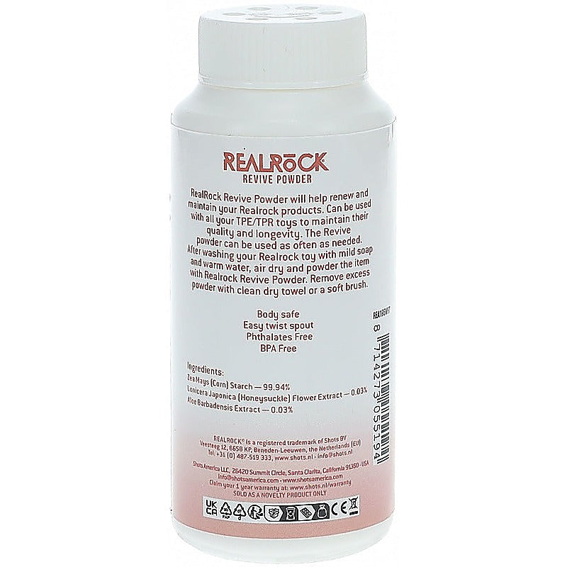Realrock Revive Reviving Powder By Shots Toys - Adult Toy Cleaner
