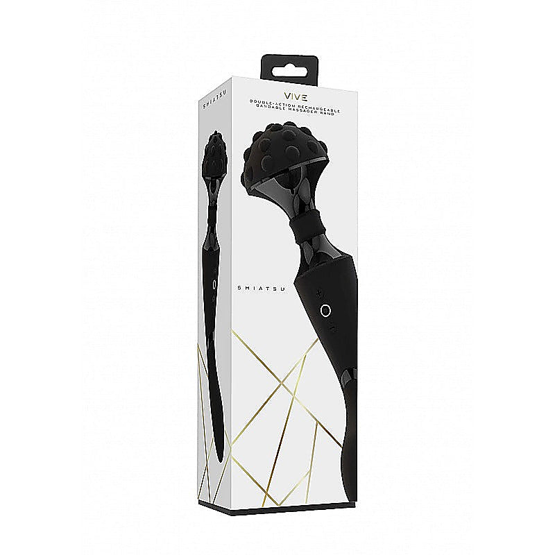 Shiatsu Bendable Body Wand Massager By Shots Toys - Body Wands