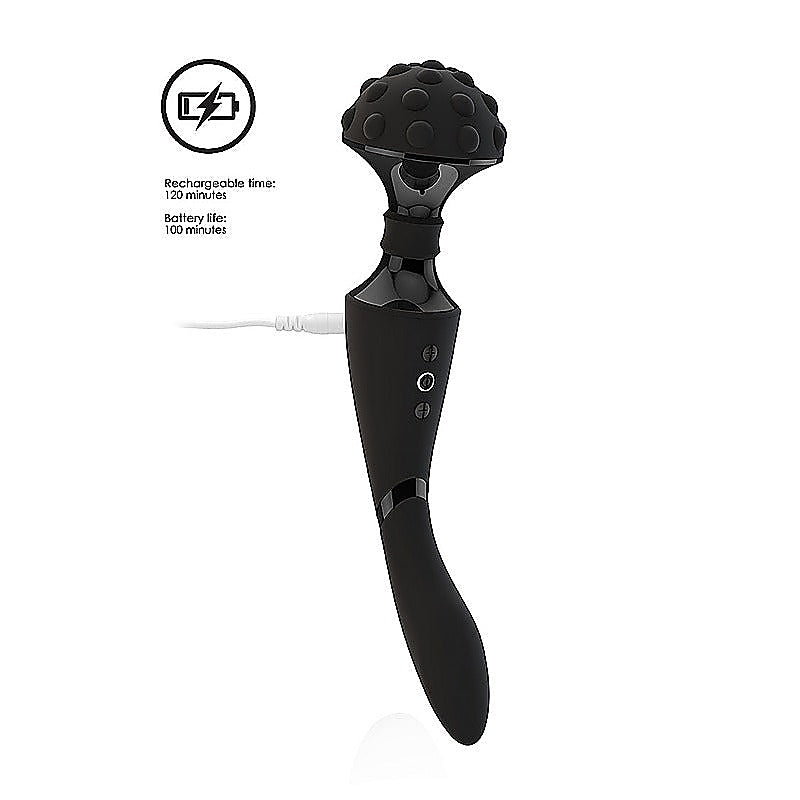 Shiatsu Bendable Body Wand Massager By Shots Toys - Body Wands