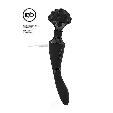 Shiatsu Bendable Body Wand Massager By Shots Toys - Body Wands
