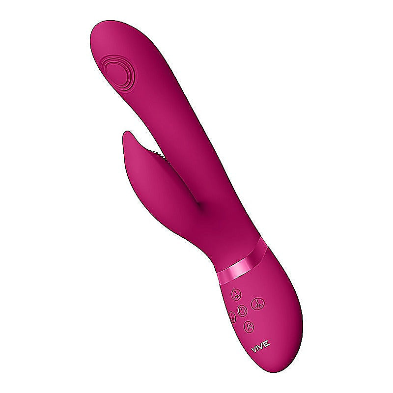 Aimi Rechargeable Triple Motor Swinging Rabbit Vibe - Rabbit Vibrators