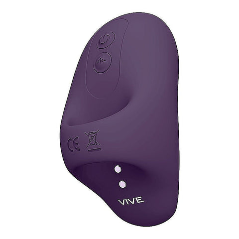 Hana Rechargeable Pulse-Wave Silicone Finger Vibrator - Finger and Tongue Vibrators