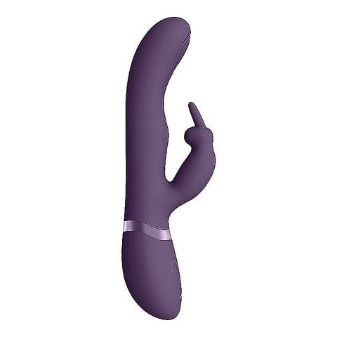 May Rechargeable Silicone Dual Pulse Wave Rabbit Vibe - Rabbit Vibrators