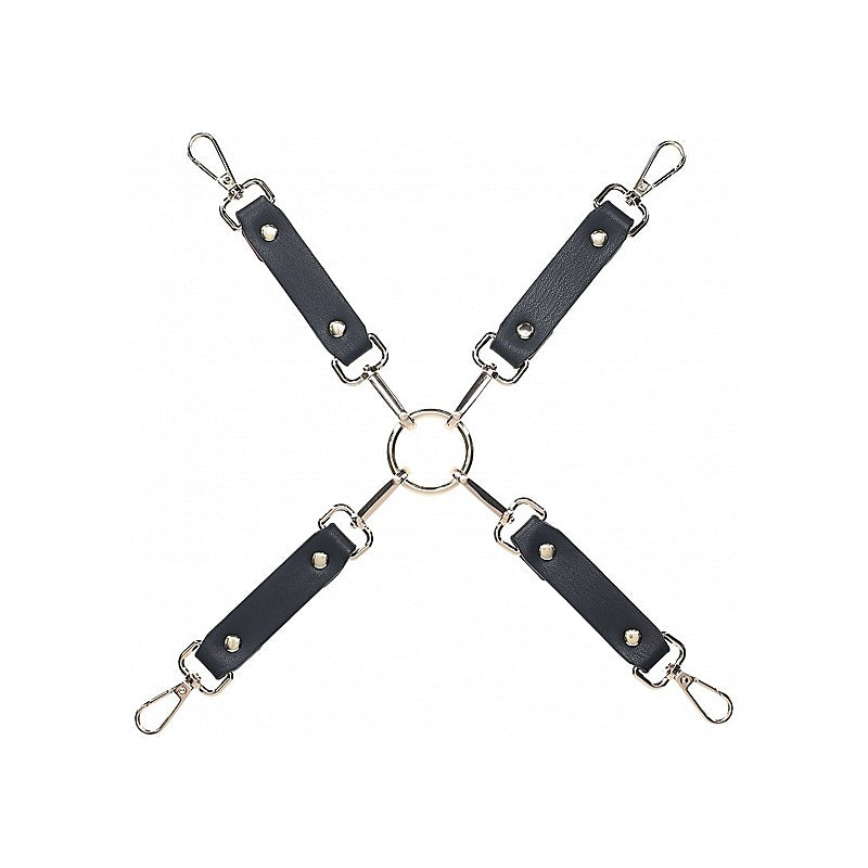 Shots Toys Ouch! Milan Collection Bondage Hogtie Connectors - Cuffs And Restraints
