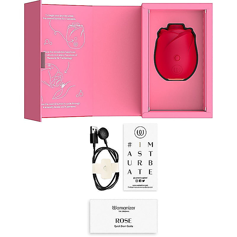 Womanizer Rose Pleasure Air By Love Honey - Clit Ticklers and Pulsators