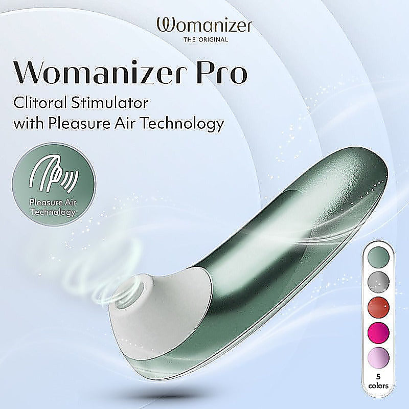 Womanizer Pro Air Pulse Clitoral Massager By Love Honey - Clit Ticklers and Pulsators