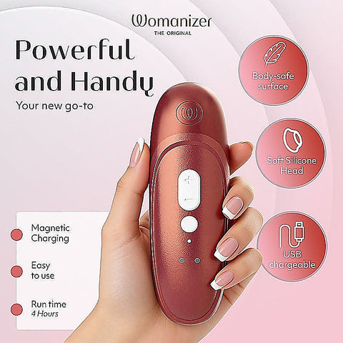 Womanizer Pro Air Pulse Clitoral Massager By Love Honey - Clit Ticklers and Pulsators
