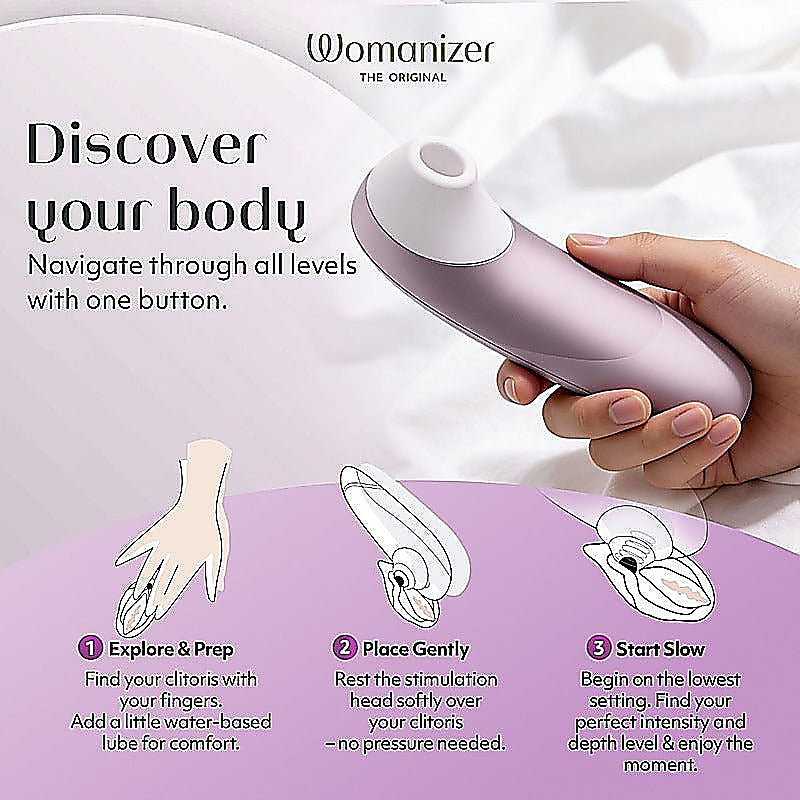 Womanizer Pro Air Pulse Clitoral Massager By Love Honey - Clit Ticklers and Pulsators