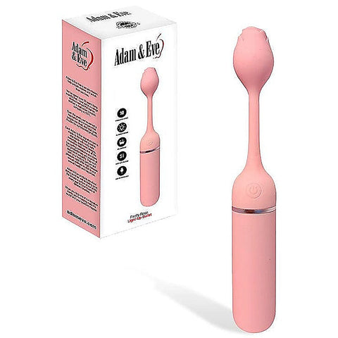 Firefly Rose Usb Rechargeable Bullet Vibrator By Adam & Eve - Bullet Vibrators