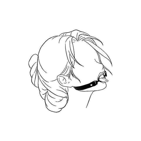 Open Wide Adjustable Bondage Mouth Gag By Adam & Eve - Bondage Gags and Bits