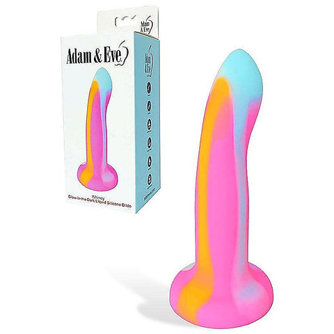Whimsy Glow In Dark Silicone Dildo By Adam & Eve - Non-Realistic Dildos