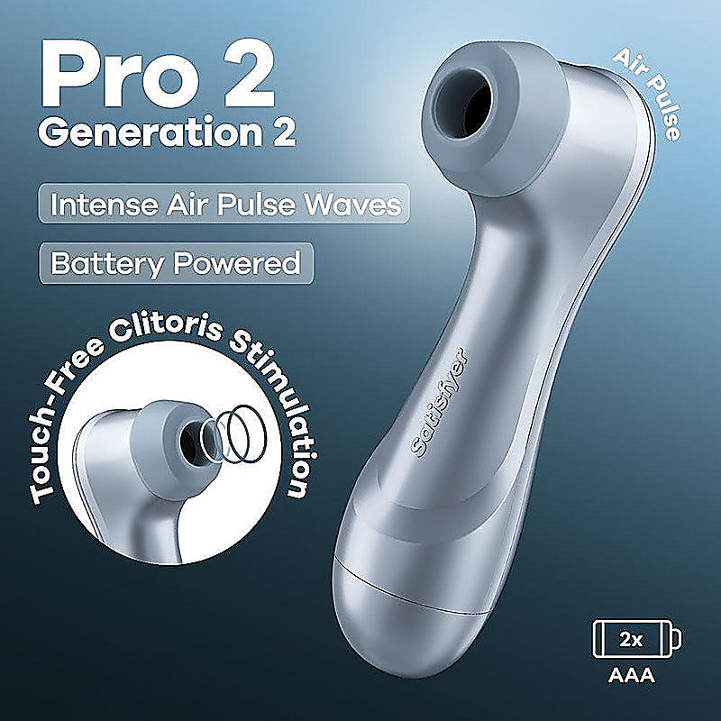 Pro 2 Battery Series By Satisfyer - Clit Ticklers and Pulsators
