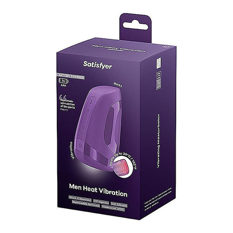 Satisfyer Men Heat Vibration Male Masturbator By Satisfyer - Masturbators and Strokers