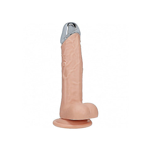Realrock Metal Head 6 Inch Realistic Vibrating Dildo - Vibrating Dildos