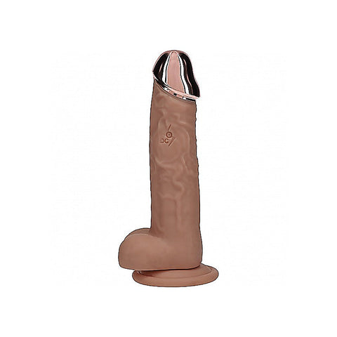 Realrock Metal Head 8 Inch Realistic Vibrating Dildo - Vibrating Dildos