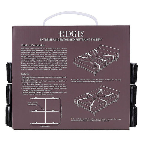 Edge Extreme Under The Bed Restraint System By Sportsheets - Cuffs And Restraints