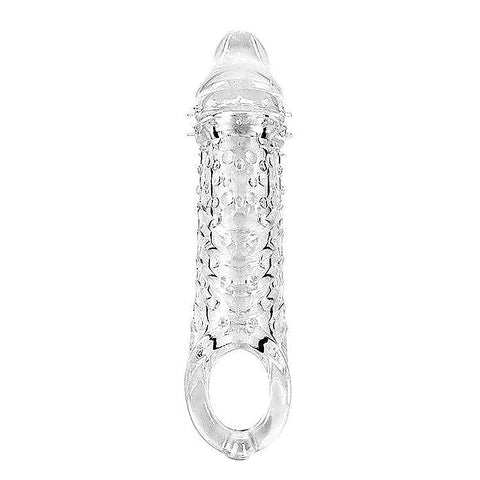 Adams Crystal Penis Extender Sleeve By Adam & Eve - Penis Sleeves and Extenders