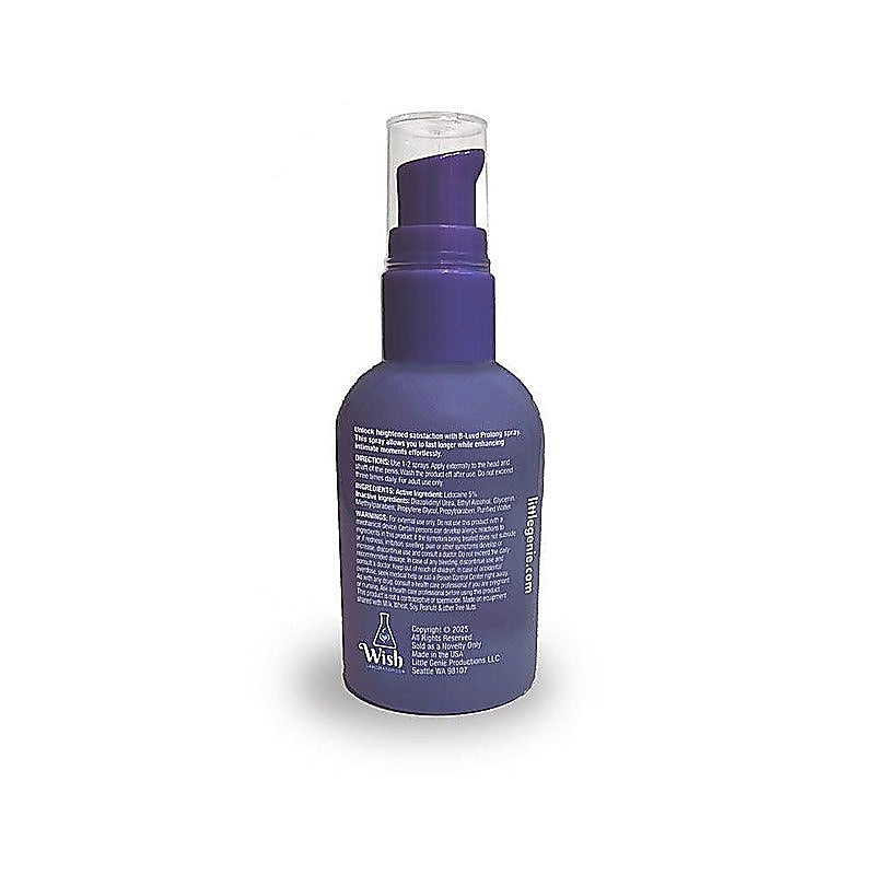 B-Luvd Male Desensitising Spray By Little Genie - Delay and Excite Sprays