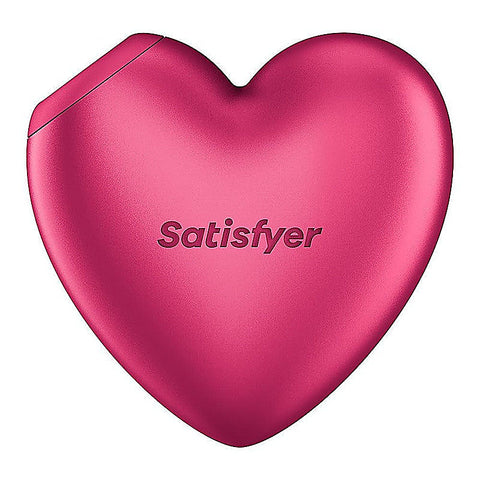Cutie Heart Air Pulse Clit Vibe By Satisfyer - Clit Ticklers and Pulsators