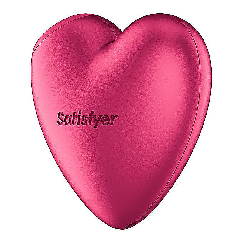 Cutie Heart Air Pulse Clit Vibe By Satisfyer - Clit Ticklers and Pulsators