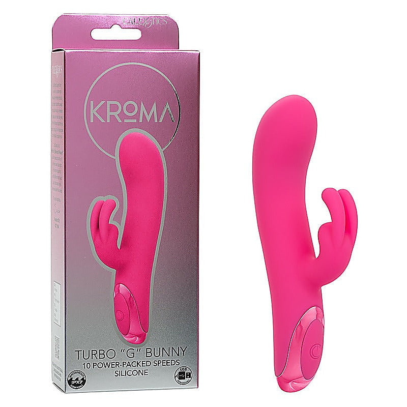 Kroma Turbo G Bunny Rabbit Massager By California Exotics - Rabbit Vibrators