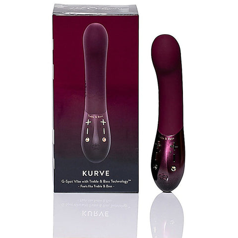 Kurve Waterproof Silicone G Spot Vibrator By Hot Octopuss - G-Spot Vibrators