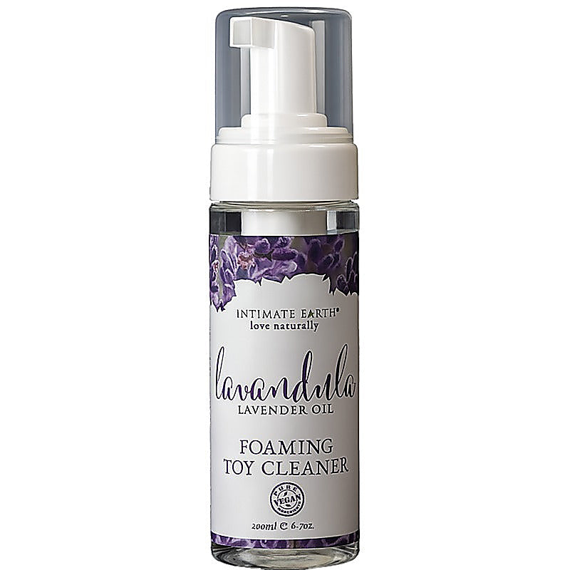 Lavandula Foam Adult Toy Cleaner By Intimate Earth - Adult Toy Cleaner