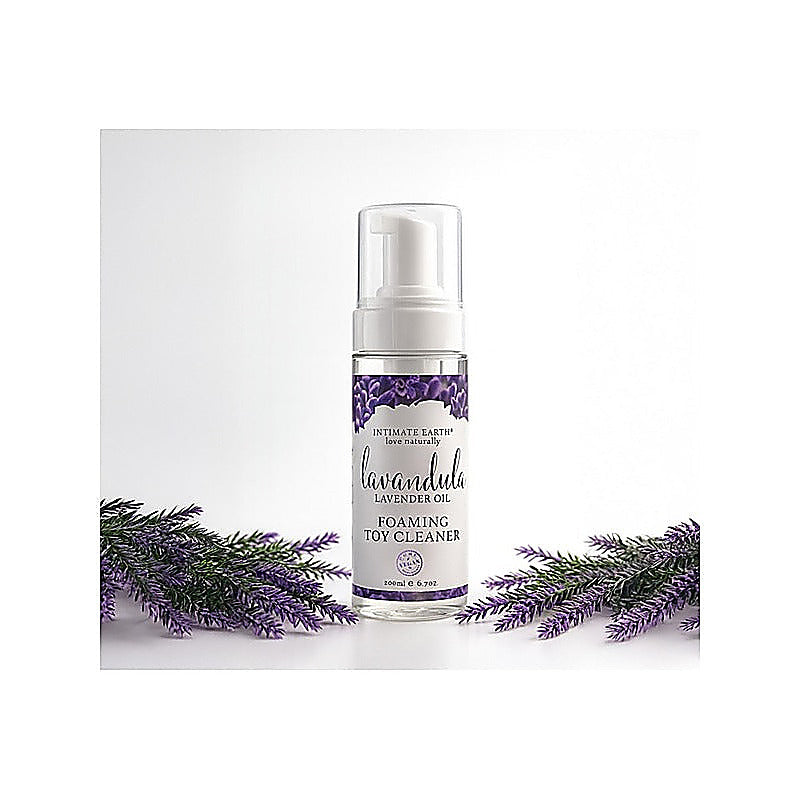 Lavandula Foam Adult Toy Cleaner By Intimate Earth - Adult Toy Cleaner