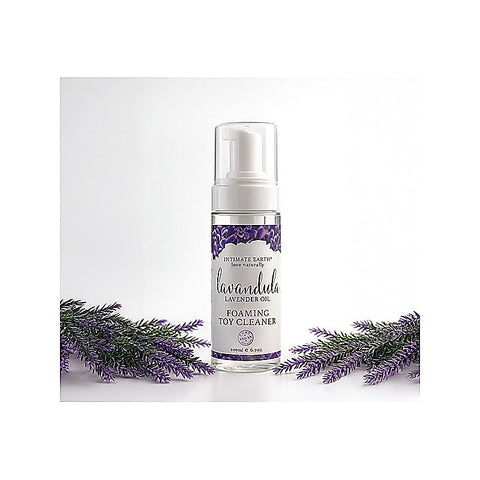 Lavandula Foam Adult Toy Cleaner By Intimate Earth - Adult Toy Cleaner