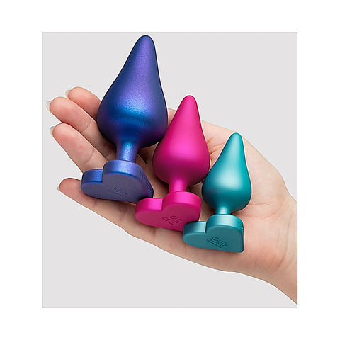 Romp Luster Silicone Butt Plugs Set By Love Honey - Butt Plugs