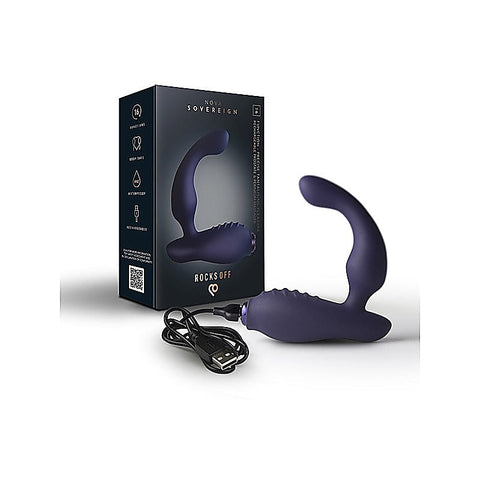 Nova Sovereign Rechargeable Prostate Vibrator By Rocks Off - Prostate Toys