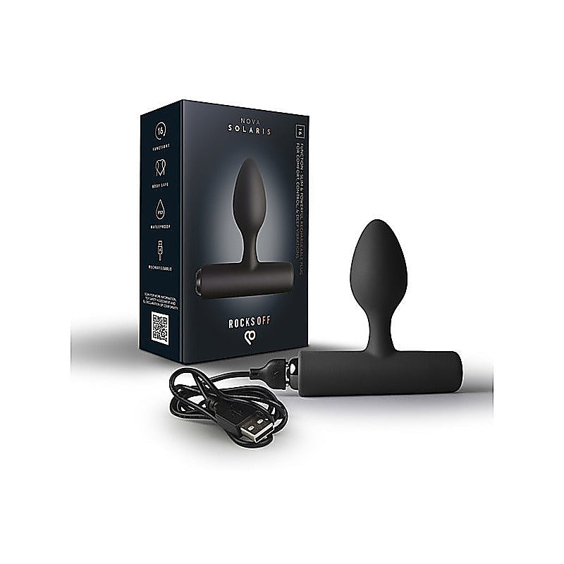 Nova Solaris Silicone Prostate Vibrator By Rocks Off - Prostate Toys