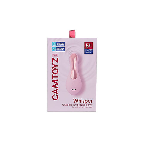 Whisper Silent App Controlled Panty Vibrator By Camtoyz - Love Eggs and Kegel Exercisers