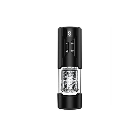 Doc Johnson Valerian LCD Thrusting and Rotating Masturbator