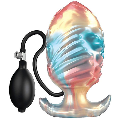 Ebon Leviathan 7 Inch Inflatable Anal Plug By Baile - Butt Plugs