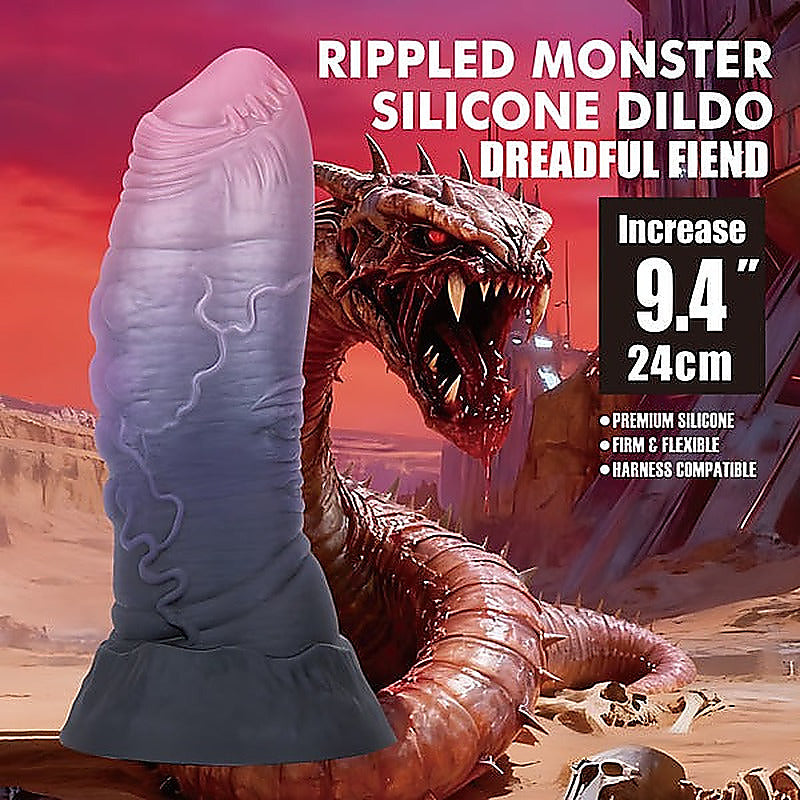 Dreadful Fiend 9.4 Inch Fantasy Monster Dildo By Baile - Realistic Dildos
