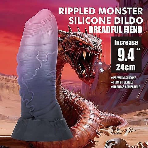 Dreadful Fiend 9.4 Inch Fantasy Monster Dildo By Baile - Realistic Dildos
