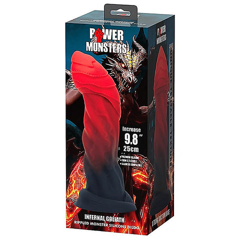 Infernal Goliath 9.8 Inch Realistic Creature Dildo By Baile - Realistic Dildos