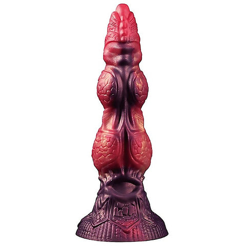 Savage Beastlord 9.4 Inch Rippled Silicone Dildo By Baile - Realistic Dildos