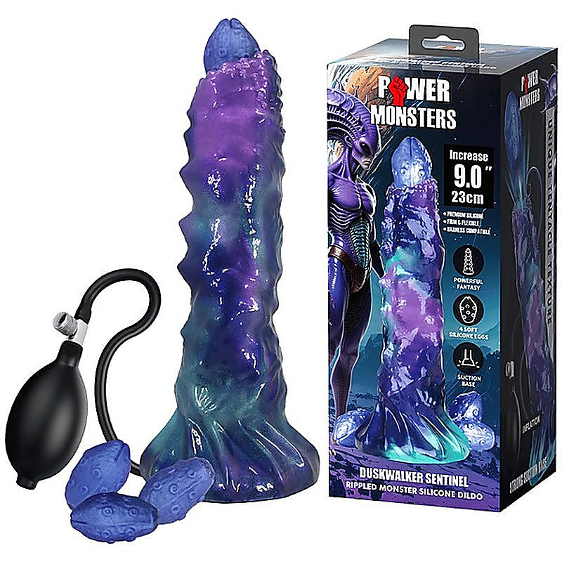 Duskwalker Sentinel 9 Inch Inflatable Dildo By Baile - Realistic Dildos