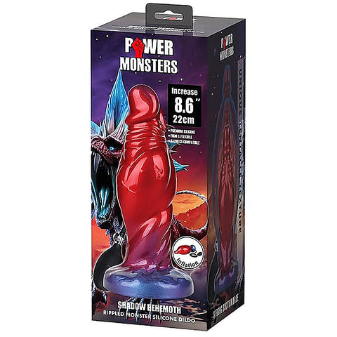 Shadow Behemoth 8.6 Inch Inflatable Monster Dildo By Baile - Realistic Dildos